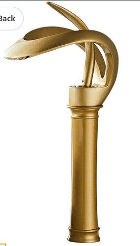 Luxury gold waterfall vessel - luxury,